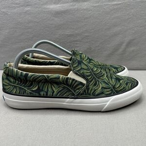 Keds x Rifle Paper Co Anchor Womens‎ Size 10 Shoes Green Palms Slip On Sneakers
